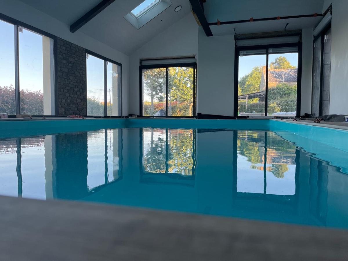 Gite Ti Coz Ex Ti Maen Piscine Interieure 12 Personnes Caden Buitenkant foto